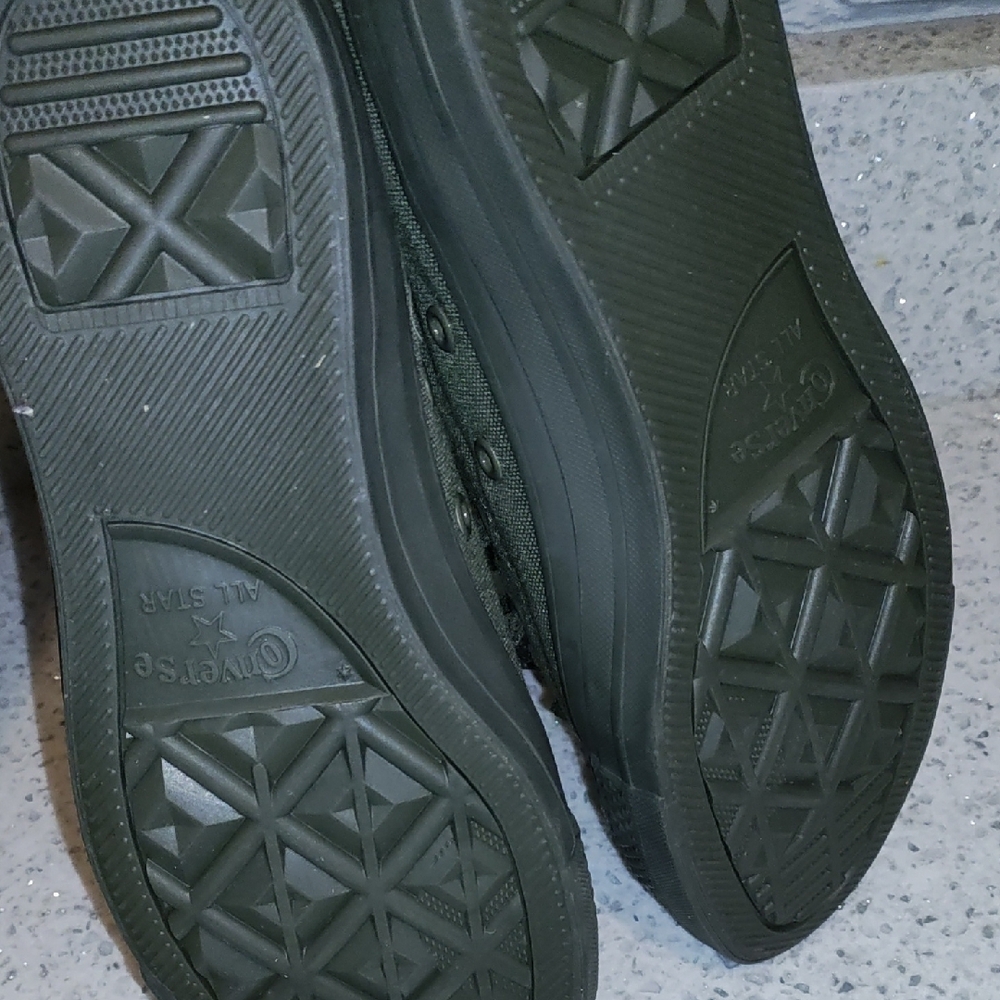 Converse O.P.I Olive Green High-Top Sneakers - Picture 13 of 13